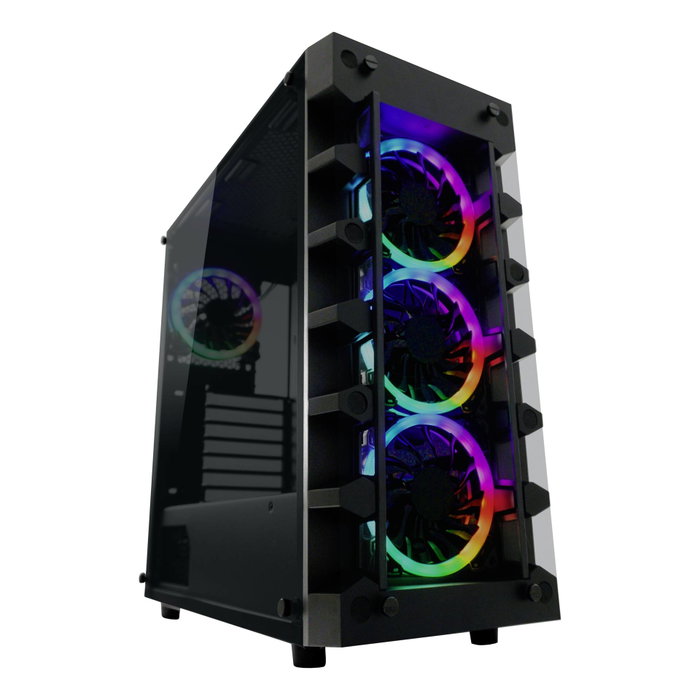 LC-Power LC-709B-ON Solar_System_X Gaming Case Negra