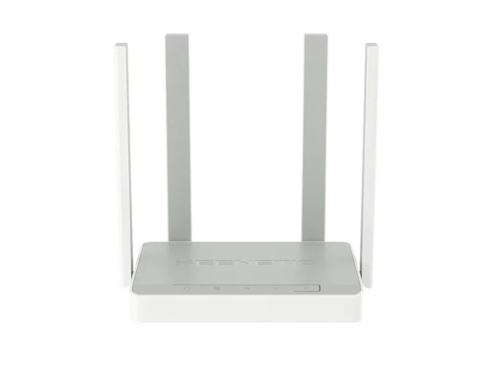 Keenetic KN-1912 Skipper Router inalámbrico Wi-Fi 5 AC1200 Malla Gigabit Ethernet, 4 puertos LAN y puerto USB 2.0, 4 antenas, Doble Banda (2.4 y 5 GHz), Gris y Blanco