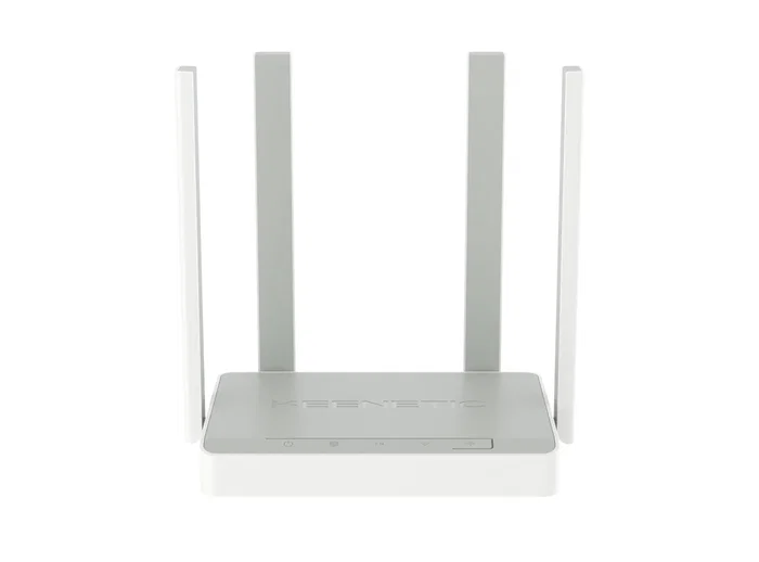 Keenetic KN-1912 Skipper Router inalámbrico Wi-Fi 5 AC1200 Malla Gigabit Ethernet, 4 puertos LAN y puerto USB 2.0, 4 antenas, Doble Banda (2.4 y 5 GHz), Gris y Blanco
