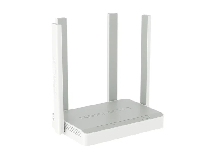 Keenetic KN-1912 Skipper Router inalámbrico Wi-Fi 5 AC1200 Malla Gigabit Ethernet, 4 puertos LAN y puerto USB 2.0, 4 antenas, Doble Banda (2.4 y 5 GHz), Gris y Blanco