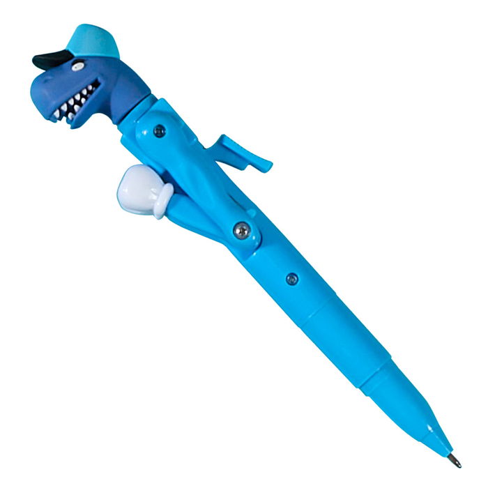 The Concept Factory Bolígrafo Animal Boxeo My Funny Papet Perro Tiburón Dinosaurio Brazos Móviles