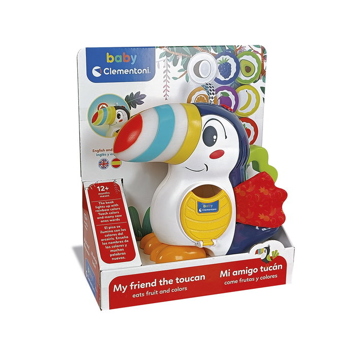 Clementoni 61421 Tucán Frutas Y Colores Juguete Educativo Bebé +12 Meses