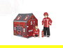 Tachan Tienda Infantil Estacion De Bomberos 429-16 102cm x 95cm x 72cm