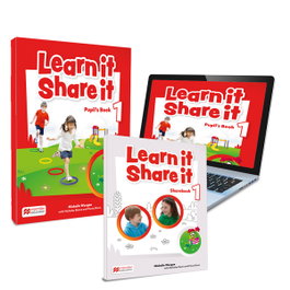 MACMILLAN, LEARN IT SHARE IT 1 ALUM - (23).LEARN IT SHARE IT 1 PUPILS + SHAREBOOK (EPACK)