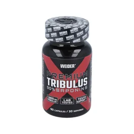 WEIDER Tribulus Terrestris 90 Cápsulas 1800mg Saponinas 90% y Zinc