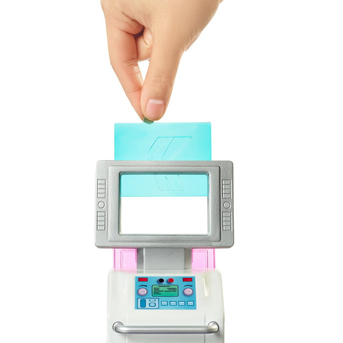 Muñeca Barbie Doctora Con Clinica Medica Gtn61 Mattel