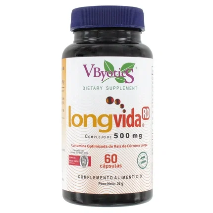 VBYOTICS Longvida Cúrcuma 60 cápsulas