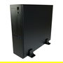 LC-Power LC-1406MB-TFX-ON Caja Micro Torre PC Gaming, Negro, Compatible con micro ATX/Mini-ITX, 1 Bahía 3.5'', 3 Bahías 2.5'', 4 Ranuras de Expansión, sin Fuente