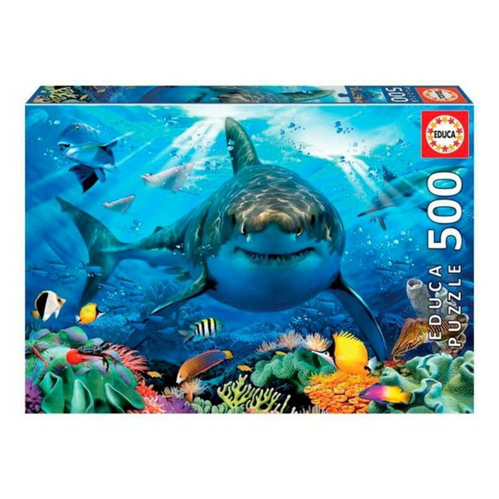 Educa Puzzle 500 piezas Gran Tiburón Blanco