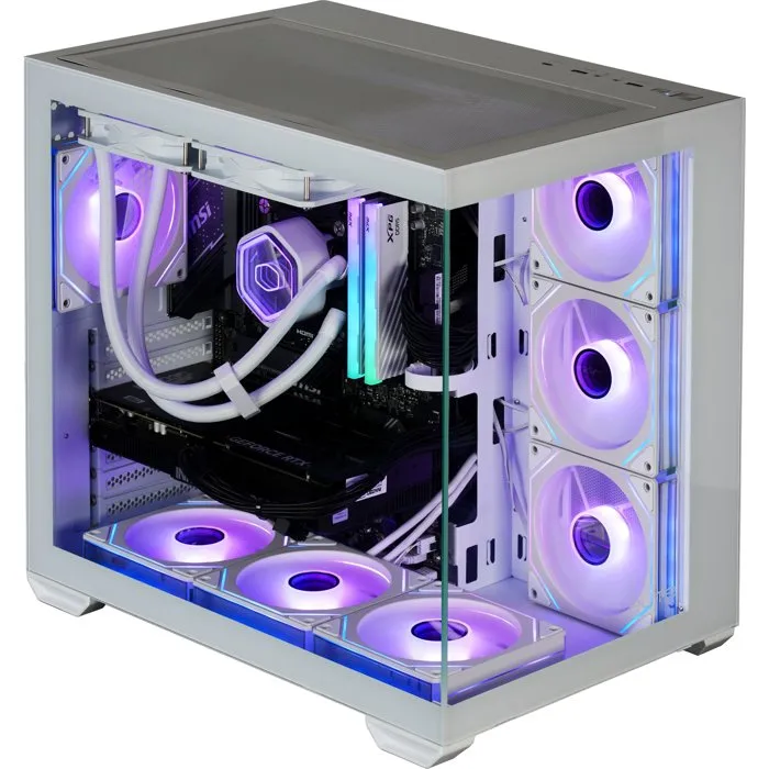 Cooler Master PC Gamer AMD Ryzen 8700F - RTX 5060 Ti - 32 GB RAM DDR5 - SSD 1 TB - Blanco (Sin Windows)