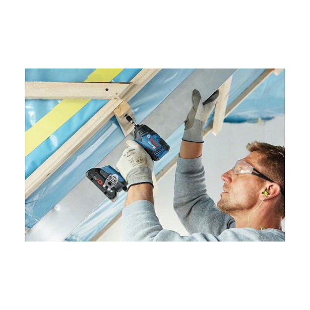 Bosch GDR 18V-200 Professional con 2 baterías de 4.0 Ah y cargador rápido