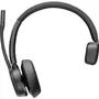 Poly Voyager 4310 Auricular Inalámbrico Bluetooth con Micrófono y Base de Carga - Negro