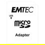 EMTEC m64GB UHS-I U1 EliteGold Tarjeta MicroSDXC de 64GB Clase 10 con Adaptador SD