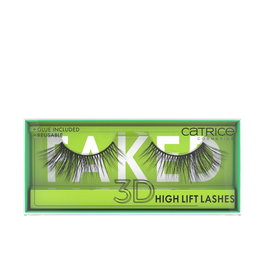 Catrice 3D HIGHT LIFT lashes - Pestañas postizas de volumen 3D y alza, reutilizables con pegamento, 1 unidad