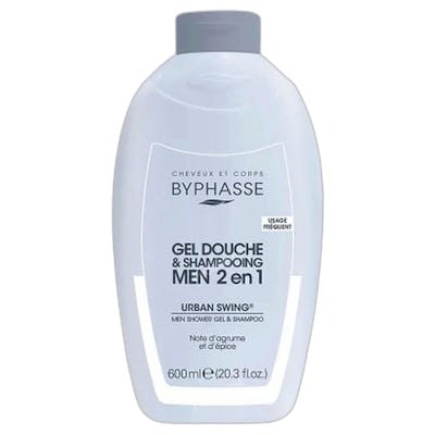 Byphasse URBAN SWING Men 2 en 1 600 ml Byphasse URBAN SWING Men 2 en 1 600 ml