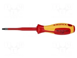 KNIPEX Destornillador aislado slim PlusMinus tipo PZ2/SL