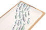 DKD Home Decor Set de 2 Bandejas de Mango con Diseño de Peces, Azul