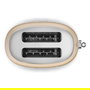 Smeg TSF01CHMEU Tostador 2 Ranuras 950W Champagne, Acero Inoxidable, Función Descongelar/Recalentar, Control Electrónico y Bandeja Extraíble