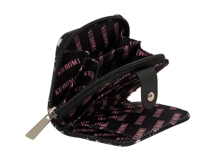 Cartera Kuromi Negro
