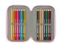 Safta Plumier Triple 37 Piezas K-Pop Demon Hunters - Iconic 12,5x19,5x5,5 cm Estuche Escolar