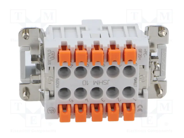 ILME JSHM10 Conector HDC Macho de 10 Pines ILME JSHM10 Conector HDC Macho de 10 Pines