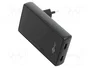 GOOBAY Cargador USB-C GaN de 65W con 2 puertos Power Delivery