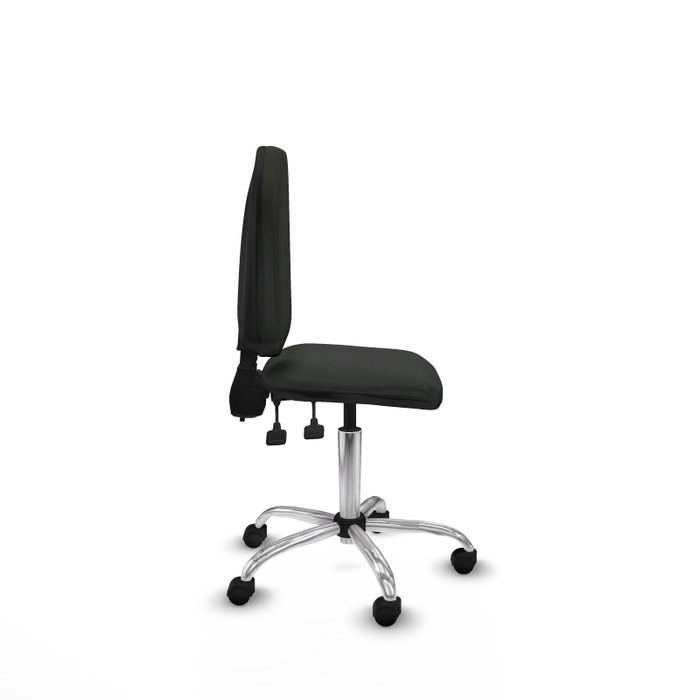 PIQUERAS Y CRESPO Silla de oficina Aýna sin brazos en color negro