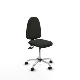 PIQUERAS Y CRESPO Silla de oficina Aýna sin brazos en color negro