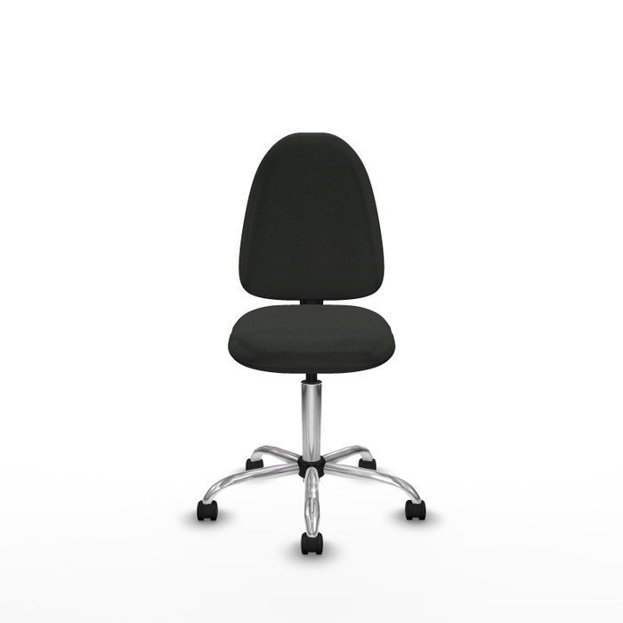 PIQUERAS Y CRESPO Silla de oficina Aýna sin brazos en color negro