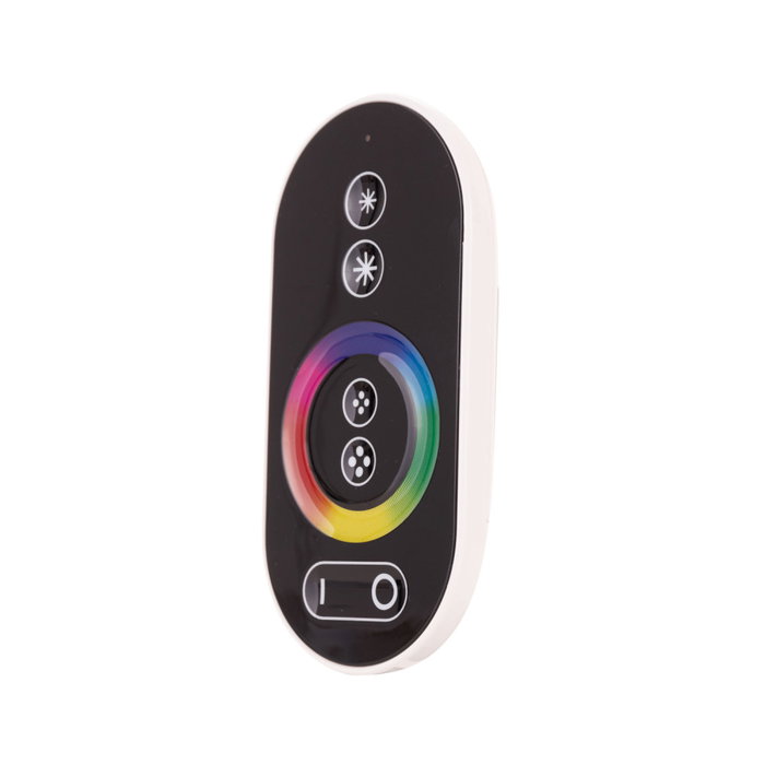 Controlador RF Tira LED RGB Mando Circular Táctil 12-24VDC 216/432W 2.4GHz Controlador RF Tira LED RGB Mando Circular Táctil 12-24VDC 216/432W 2.4GHz