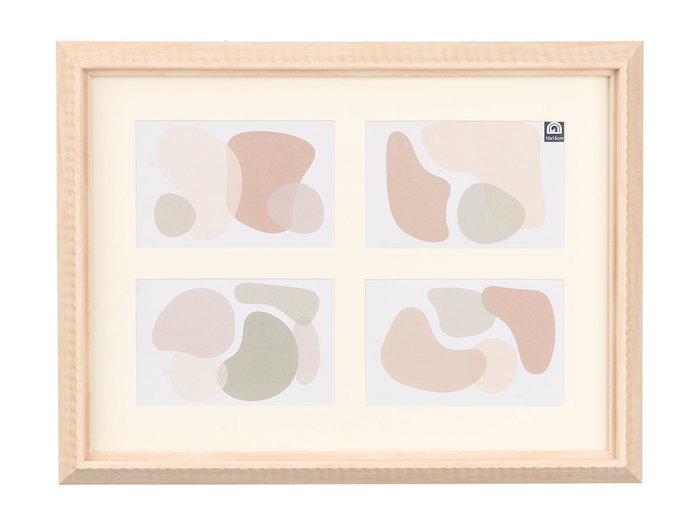 GIFTDECOR Marco Canto para 4 Fotos Surtido de Colores (Pack de 12) GIFTDECOR Marco Canto para 4 Fotos Surtido de Colores (Pack de 12)