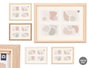 GIFTDECOR Marco Canto para 4 Fotos Surtido de Colores (Pack de 12)