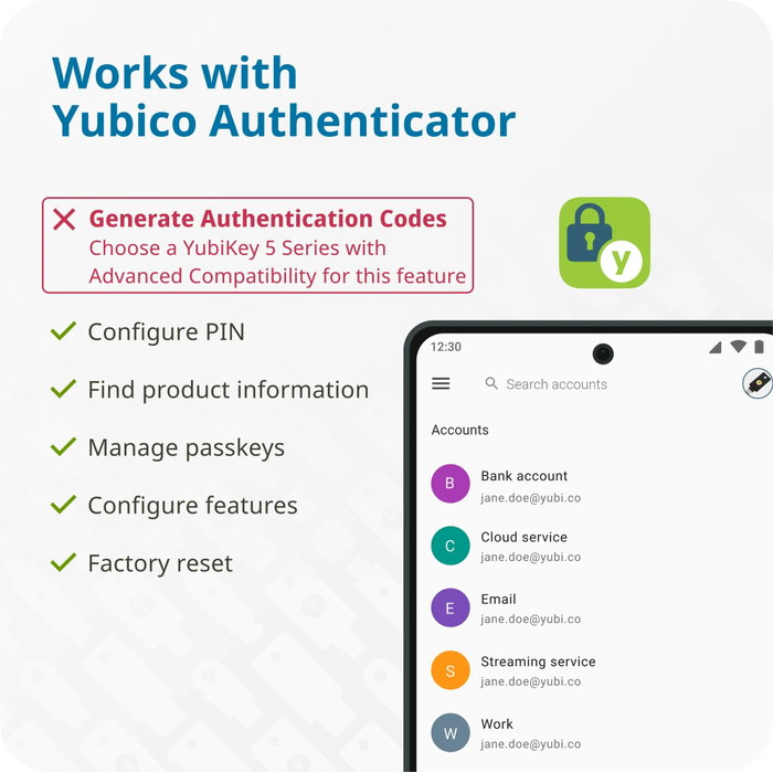 Yubico Security Key C NFC