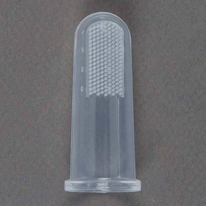 Tom et Zoe Cepillo Dientes Bebé con Dedal de Silicona para Higiene Bucodental