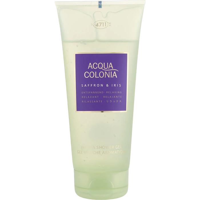 Acqua Colonia, Colonia Saffron & Iris, Hidratante, Gel de ducha, Todos los tipos de piel, 200 ml Acqua Colonia, Colonia Saffron & Iris, Hidratante, Gel de ducha, Todos los tipos de piel, 200 ml