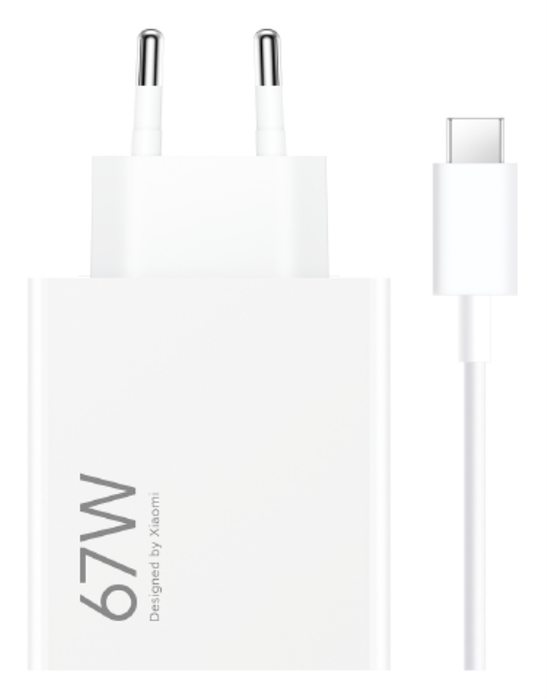 Xiaomi 67W HyperCharge Combo (Type-A) con Cable USB-C Blanco Xiaomi 67W HyperCharge Combo (Type-A) con Cable USB-C Blanco