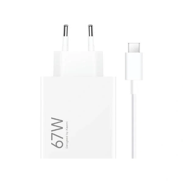 Xiaomi 67W HyperCharge Combo (Type-A) con Cable USB-C Blanco Xiaomi 67W HyperCharge Combo (Type-A) con Cable USB-C Blanco