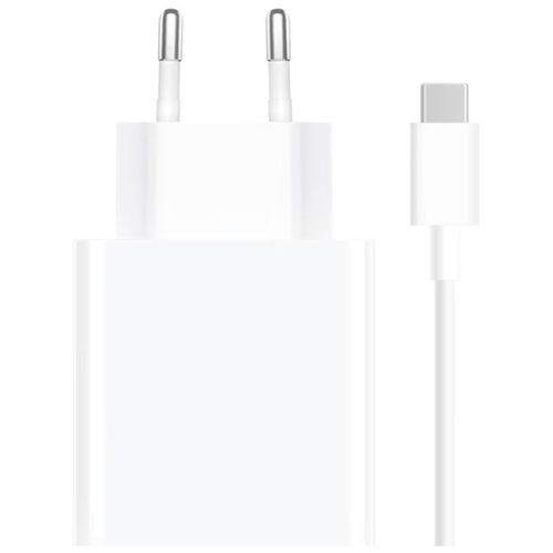 Xiaomi 67W HyperCharge Combo (Type-A) con Cable USB-C Blanco Xiaomi 67W HyperCharge Combo (Type-A) con Cable USB-C Blanco