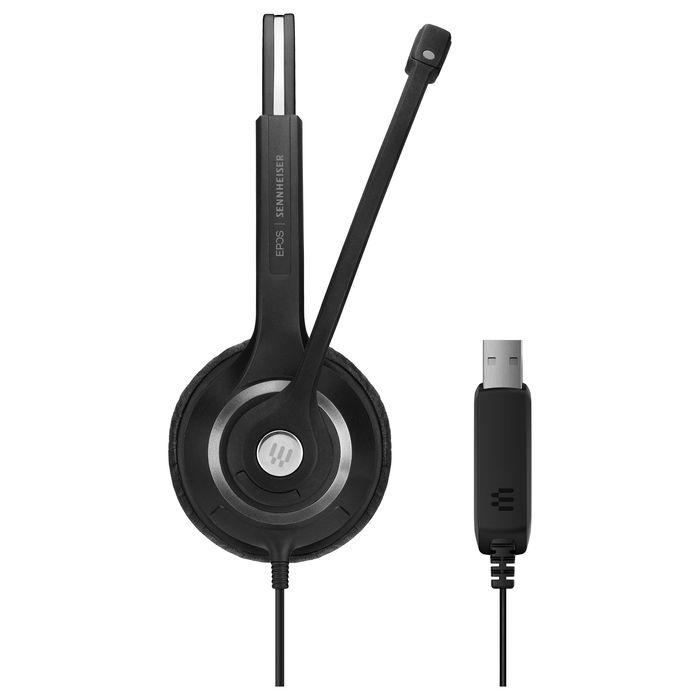 EPOS SC 230 USB Auriculares con cable para Oficina/Centro de llamadas Monoaural USB Tipo A Negro
