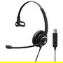 EPOS SC 230 USB Auriculares con cable para Oficina/Centro de llamadas Monoaural USB Tipo A Negro