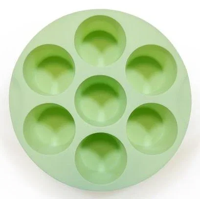 Muitomas Molde para Muffins de Silicona Verde para Air Fryer Muitomas Molde para Muffins de Silicona Verde para Air Fryer