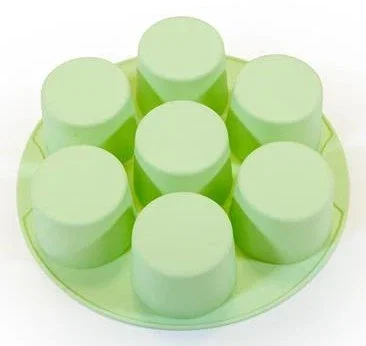 Muitomas Molde para Muffins de Silicona Verde para Air Fryer Muitomas Molde para Muffins de Silicona Verde para Air Fryer