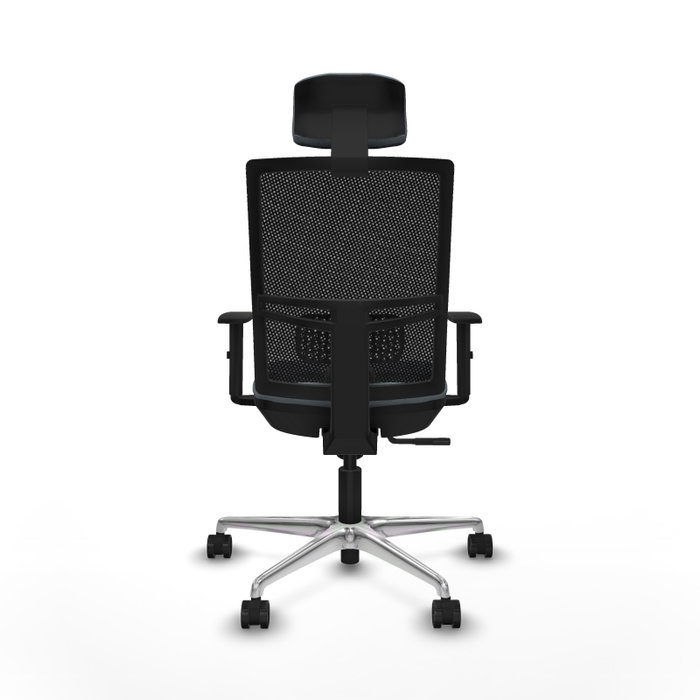 PIQUERAS Y CRESPO Silla de oficina Yunquera con mecanismo Sincro, Gris y Negro PIQUERAS Y CRESPO Silla de oficina Yunquera con mecanismo Sincro, Gris y Negro