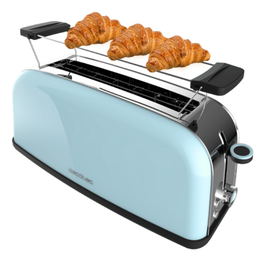 CECOTEC Toastin' time 850 7 Tostadora con 2 Rebanadas, 850W, Azul