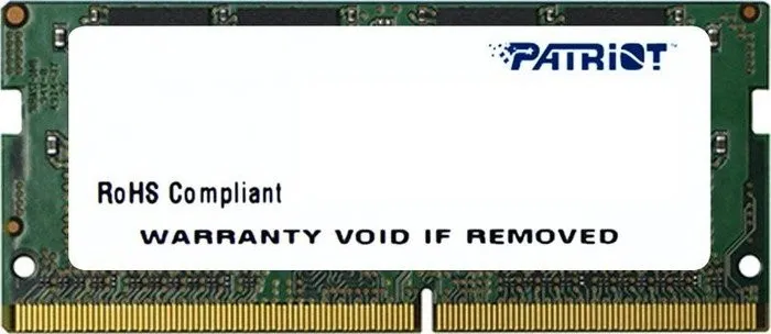 Patriot Signature Line PSD432G32002S 32 GB DDR4 3200 MHz SO-DIMM Patriot Signature Line PSD432G32002S 32 GB DDR4 3200 MHz SO-DIMM