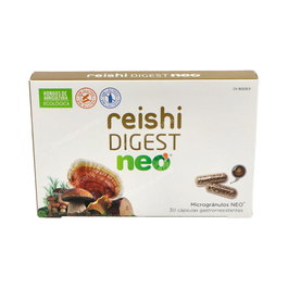 NEO Reishi Digest Neo 30Cap. Complemento Alimenticio de Hongos con Cúrcuma para el Apoyo Digestivo