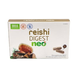 NEO Reishi Digest Neo 30 Cápsulas | Cúrcuma, Reishi BIO, Melena de León BIO, Shiitake BIO | Apoyo Digestivo Natural