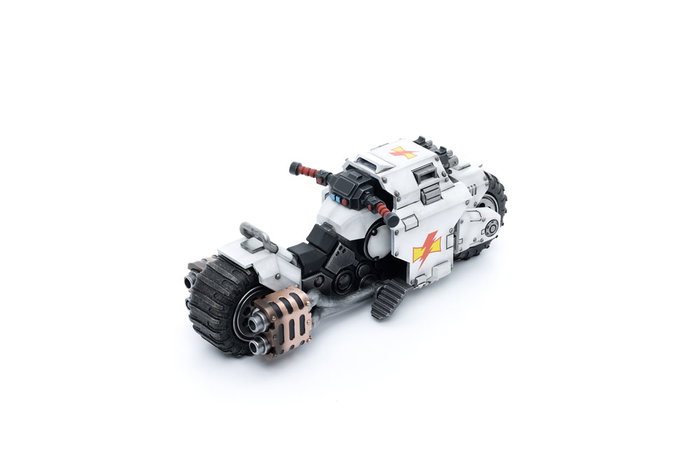 Joy Toy (CN) Warhammer 40k White Scars Raider-pattern Combat Bike 1/18 Joy Toy (CN) Warhammer 40k White Scars Raider-pattern Combat Bike 1/18