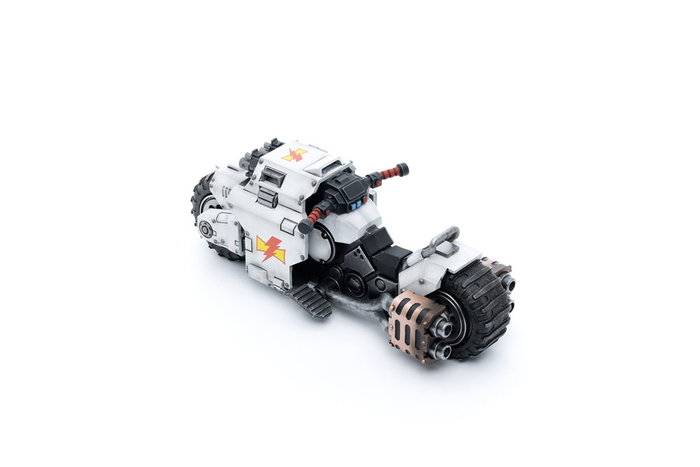 Joy Toy (CN) Warhammer 40k White Scars Raider-pattern Combat Bike 1/18 Joy Toy (CN) Warhammer 40k White Scars Raider-pattern Combat Bike 1/18