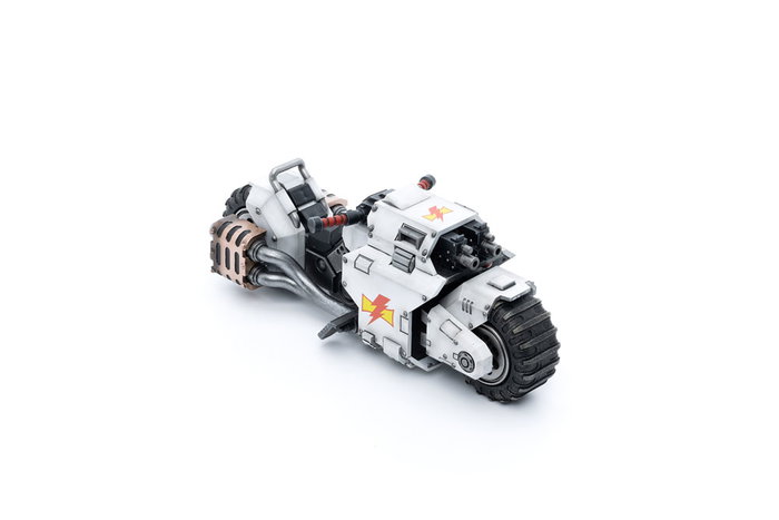 Joy Toy (CN) Warhammer 40k White Scars Raider-pattern Combat Bike 1/18 Joy Toy (CN) Warhammer 40k White Scars Raider-pattern Combat Bike 1/18
